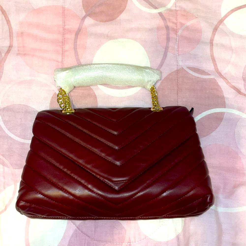 Maroon purse *NEW